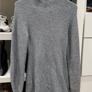 Abercrombie & Fitch Gray Turtleneck Sweater dress